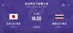 U23国足静待对手产生！日本与泰国争头名，前两战日本进9球丢
