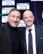 托蒂50岁生日！FIFA主席：像你这样终身效力一家俱乐部的传奇不