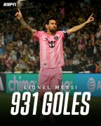 距千球还差69球！梅西生涯当前已进931球，其中非点球进球数8