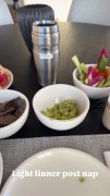 营养又健康！詹姆斯晒今日餐食：午睡过后的一点下午茶